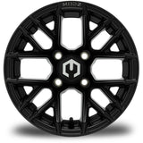 MODZ® Matrix 12x7 Matte Black Golf Cart Wheel