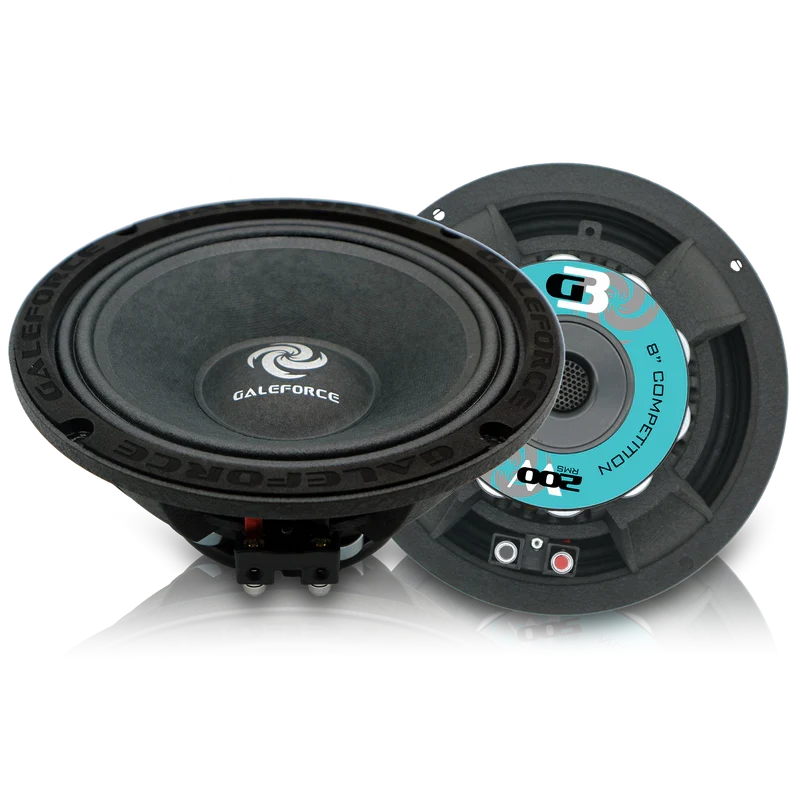 Galeforce Audio G3 8" 200W RMS Midrange Speaker (Single) Galeforce Audio