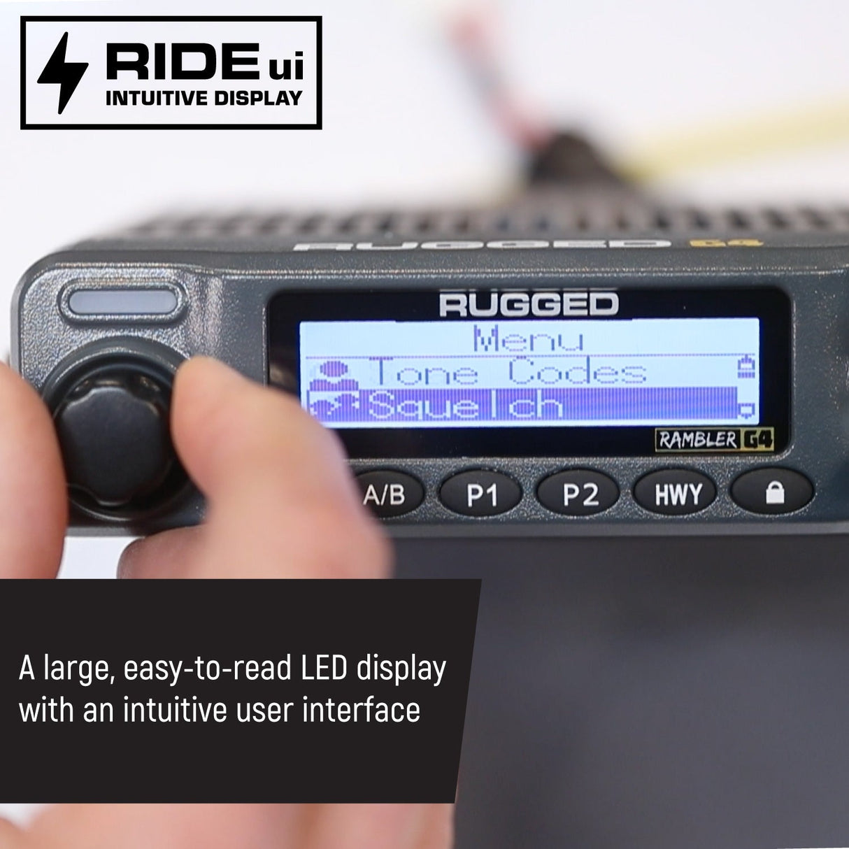 GMRS Mobile Radio - Model G4 Rugged Rambler - CLEARANCE