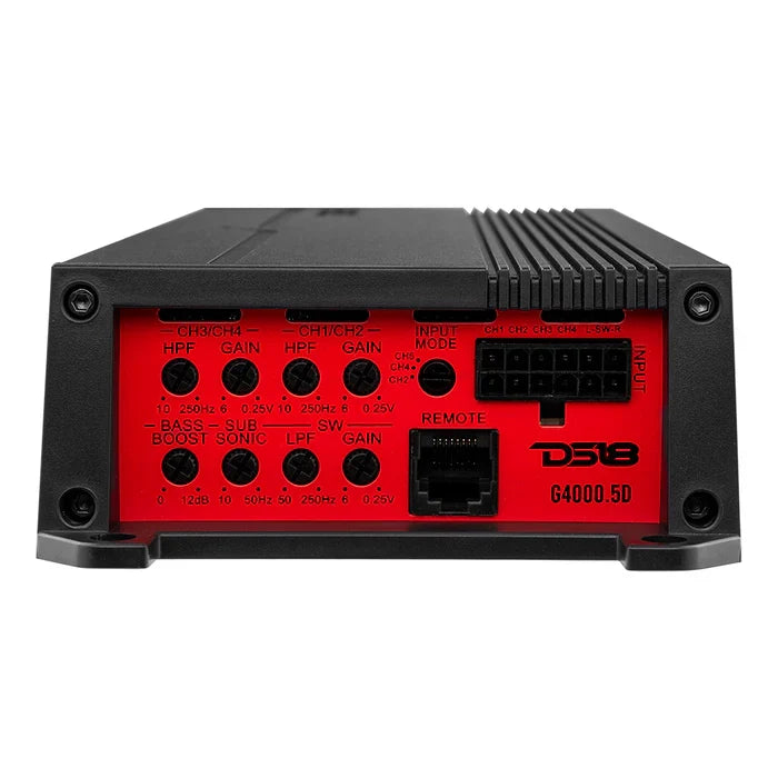 DS18 G4000.5 GEN-X 5-Channel Class D Amplifier DS18
