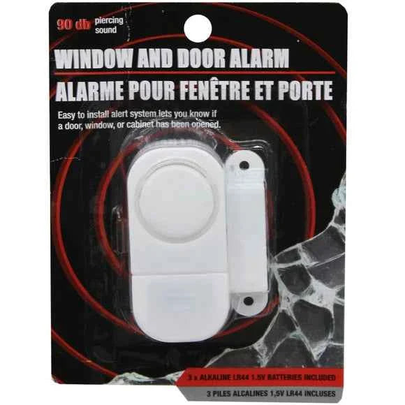 90 Decibel Battery Operated Window and Door Alarm TekShack