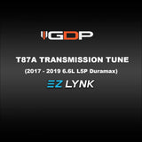 GDP EZ Lynk Transmission Tune File T87A (2017-2019 6.6L L5P Duramax)