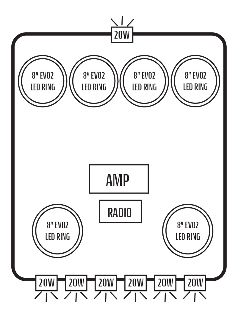 2016+ Polaris General 1000 Stereo Tops (2-Seat)