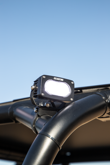 GP10 Offroad LED Pod Bundle White With Free Wiring Harness GGLighting