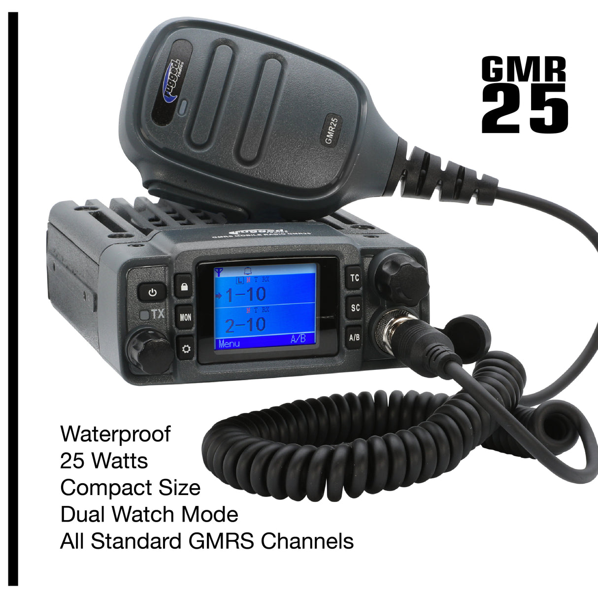 Ford Bronco Two-Way GMRS Mobile Radio Kit