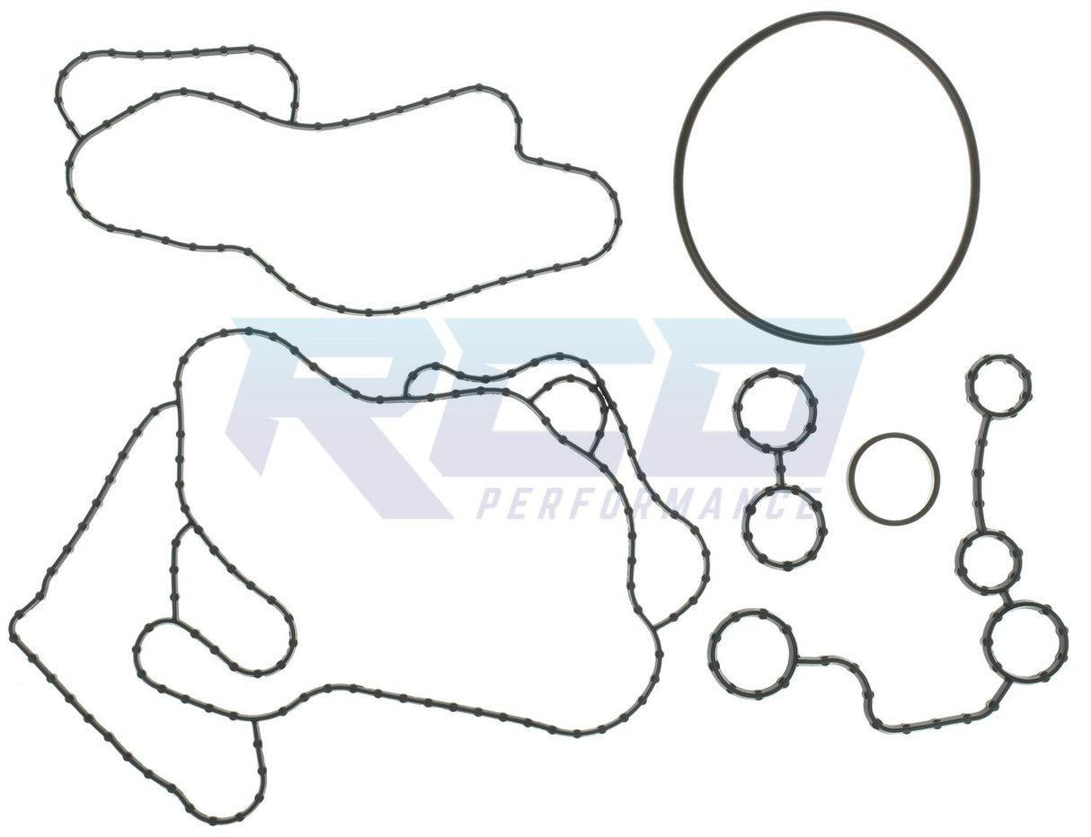 Mahle 6.4L Engine Oil Cooler Seal & Gasket Service Kit