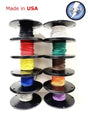 1000' TOTAL AUTOMOTIVE WIRE 14 AWG HIGH TEMP GXL STRANDED WIRE 10 COLORS 100 FT EA AC/DC WIRE AND SUPPLY