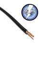 BLACK 8 GAUGE GXL AUTOMOTIVE HIGH TEMP COPPER WIRE AC/DC WIRE AND SUPPLY