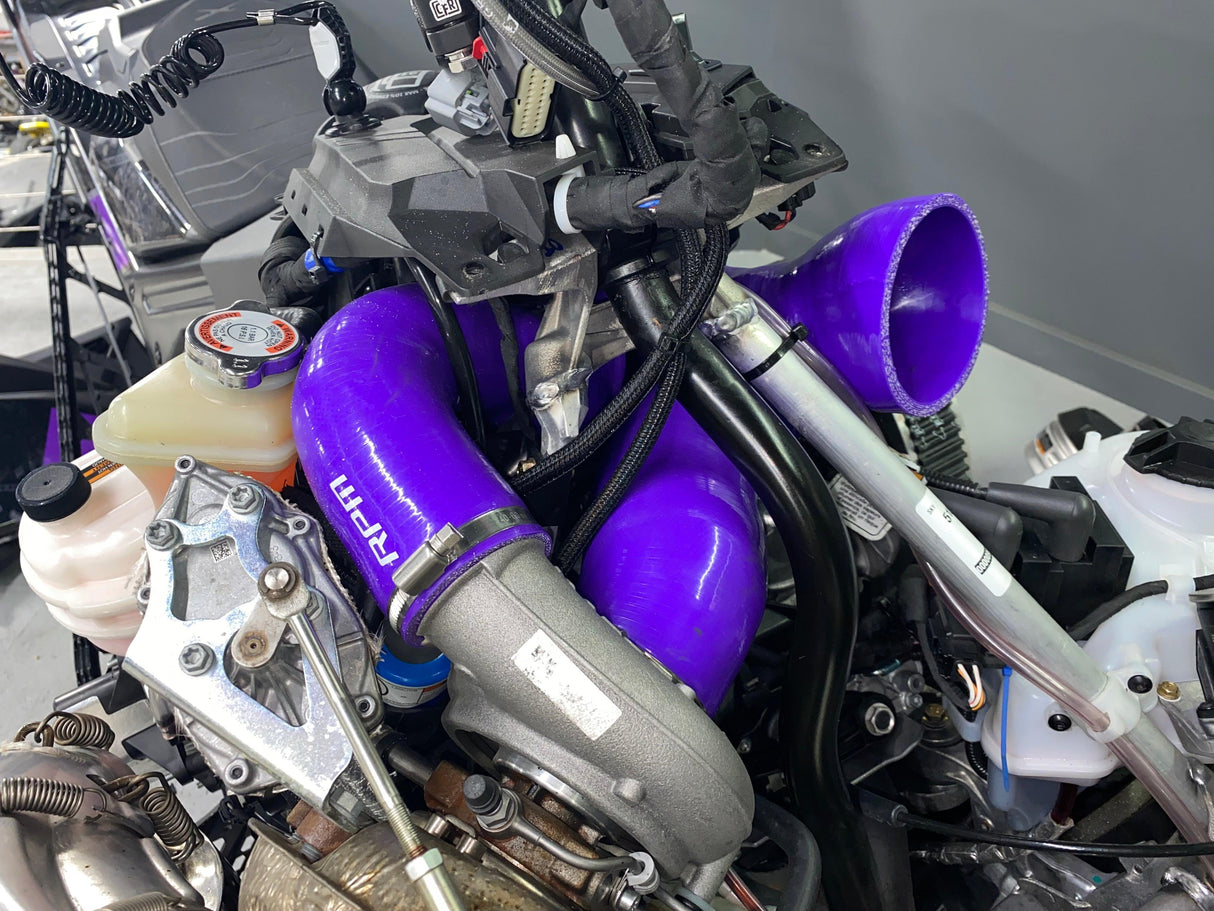 RPM Gen 4 Ski-Doo / Lynx 850 Turbo Silicone Charge & Intake Tube 6-Ply Extreme HD