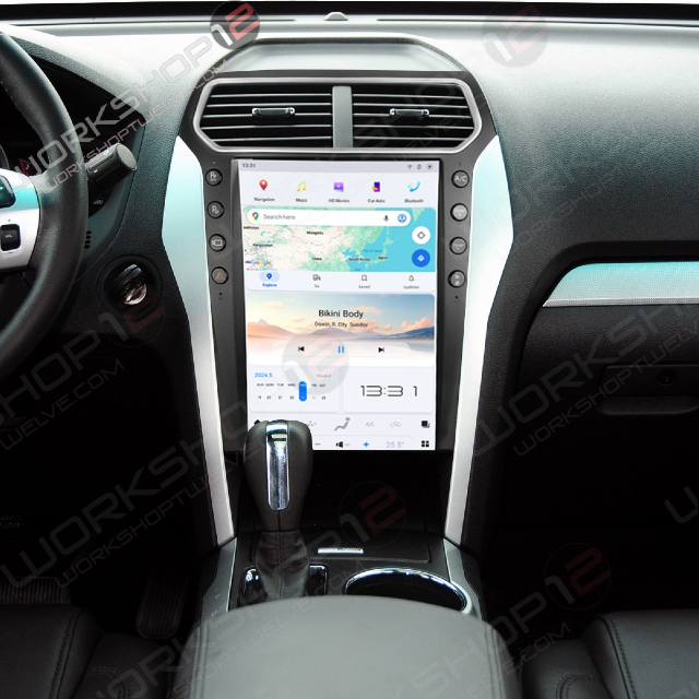Ford Explorer 2011-2019 Workshop 12 Tesla-Style Screen Workshop 12