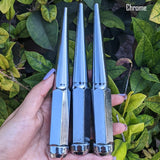 32 Pc 14x1.5 Spike Lug Nuts 6" Tall - Powder Coated - Various Colors