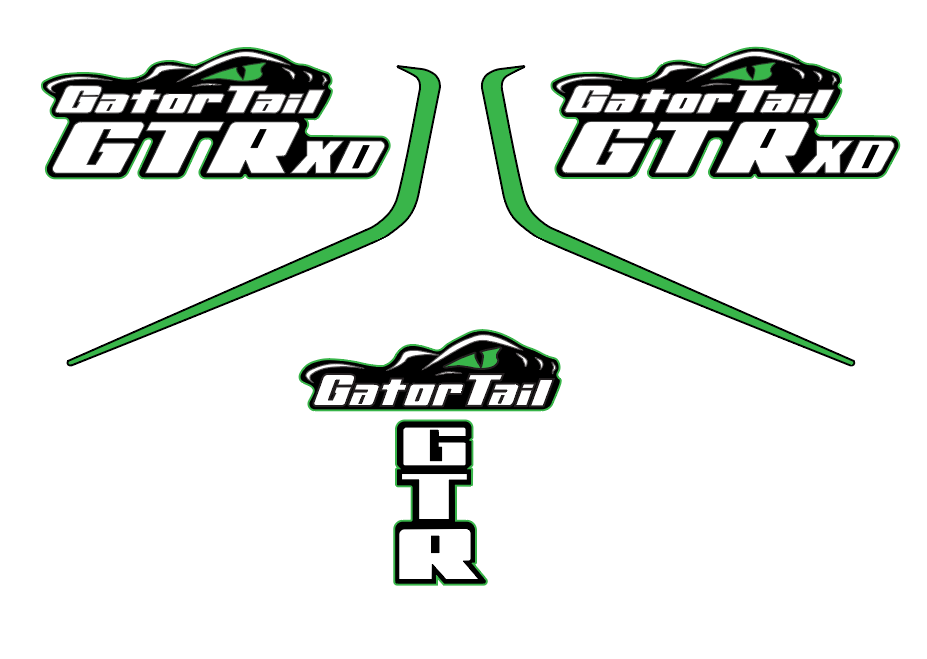 XD Clutch Cover Stickers (Colors) Gatortail