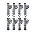 FIC 24 LB Indmar Injector Set of 8 Fuel Injector Connection