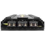 HOOLIGAN KO Gold 1-Channel Amplifier with Voltmeter 10000 Watts Rms @ 1-Ohm Made In Korea