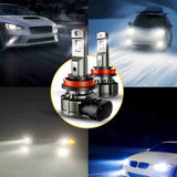 H11 H8 H9 LED Fog Light Bulbs 13W 6000LM 6000K | 2 Bulbs