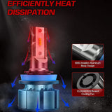 H11 H8 H9 LED Headlight Bulbs 20W 15000LM 6000K | 2 Bulbs for Chevy/Ford/Dodge/Jeep/BMW/Nissan/Toyota/Honda Flashark