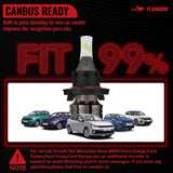 H13/9008 LED Headlight Bulbs 60W 6500K ‎‎18000LM White Dual-function 2Pcs