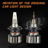 H7 LED Headlight Bulbs 18W 6000LM 6000K | 2 Bulbs Flashark