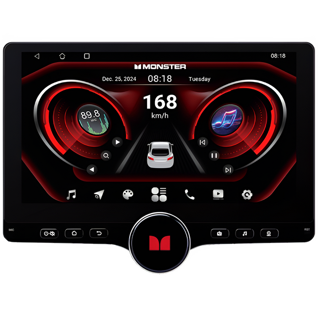 Monster HAD310-D10 10" Double Din Stereo w/ Android 2 Monster Audio
