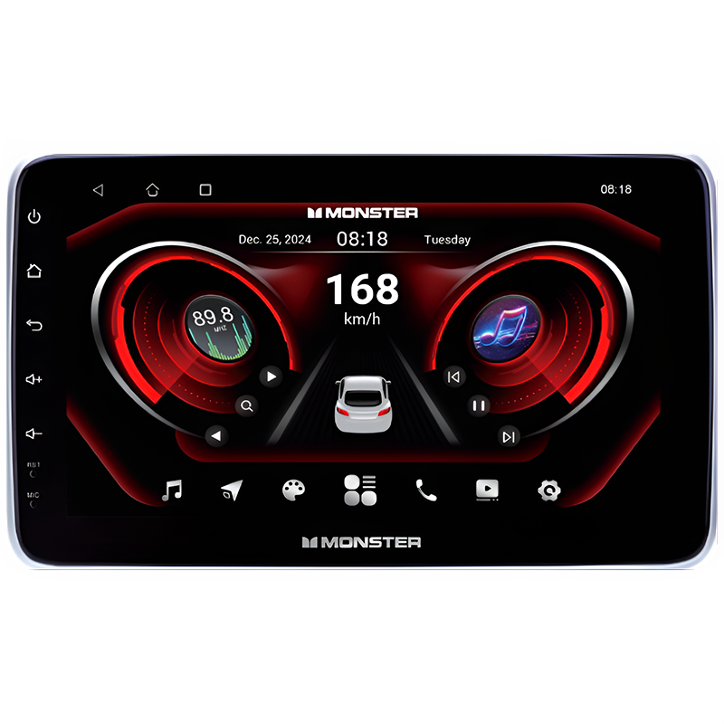 Monster HAD310-S9 9" Single Din Stereo w/ Android 2 Monster Audio