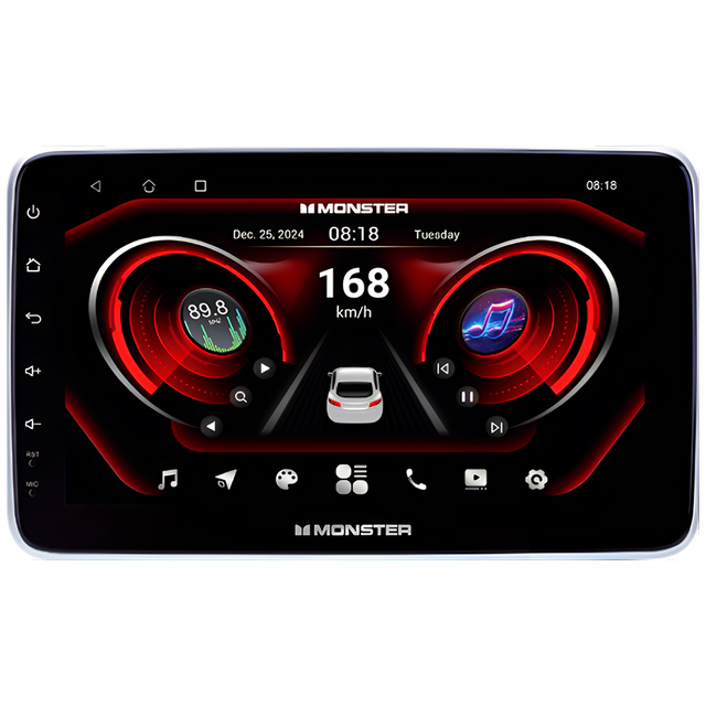 Monster HAD310-D9 9" Stereo w/ Android 2 Monster Audio