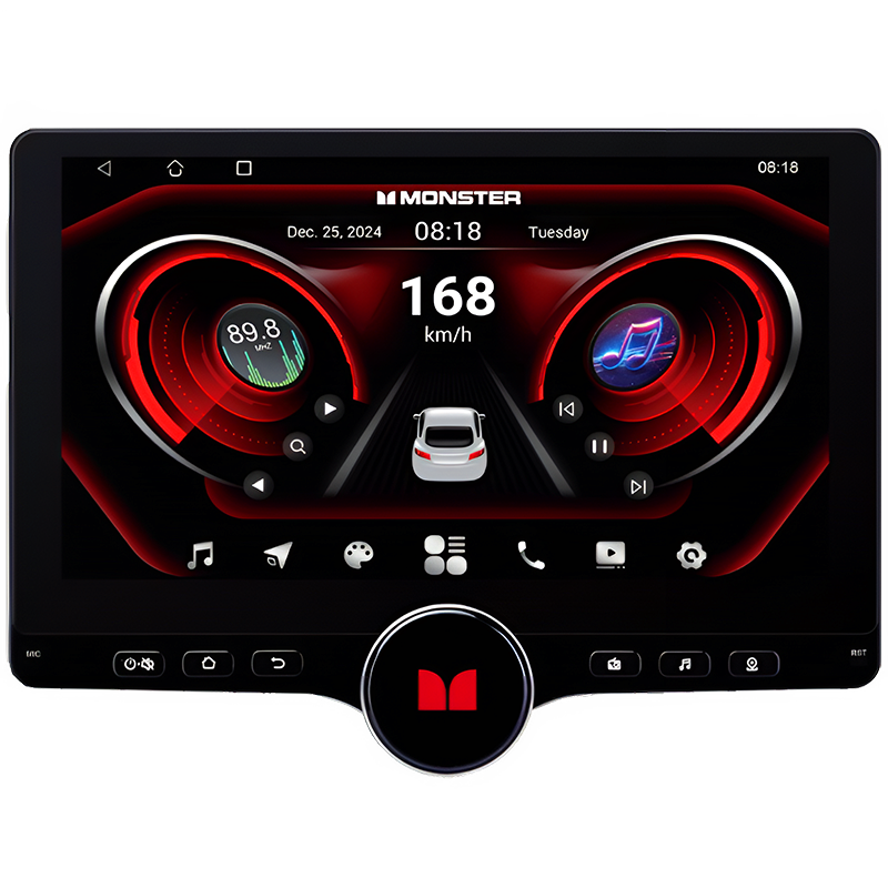 Monster HAD310-S10 10" Single Din Stereo w/ Android 2 Monster Audio