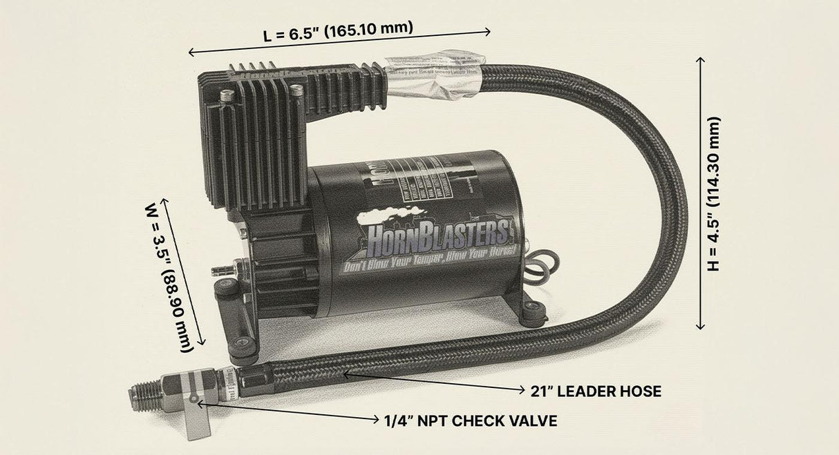 HB-2L Air Compressor HornBlasters