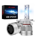 X3S 9003/H4/HB2 100W 6500K 24000LM White IP67 LED Headlight Bulbs 2Pcs