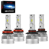 H11 9005 150W 6500K 28000LM White IP67 LED Headlight Bulbs 2 Pairs