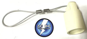 Female Device Cap, For 300/400A 600V AC/DC, Single Conductor Series 16 Cam lock. WHITE AC/DC WIRE AND SUPPLY