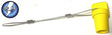 Male Device Cap, For 300/400A 600V AC/DC, Single Conductor Series 16 Cam lock. YELLOW AC/DC WIRE AND SUPPLY