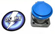 Hubbell HBLNCBL Single Pole Connector, Non-Met Cover, BLUE Camlock series 16 AC/DC WIRE AND SUPPLY