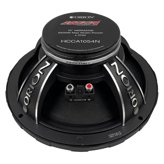 Orion HCCA1054N 10" 550W RMS Neodymium Midrange Speakers (Single) Orion
