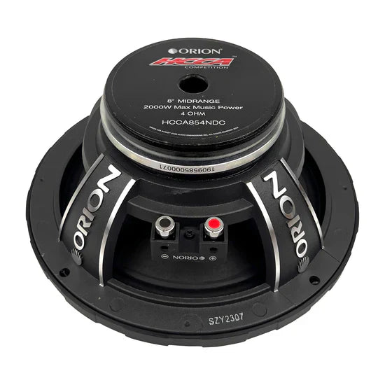Orion HCCA854NDC 8" 500W RMS Neodymium Midrange Speakers (Pair)