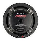 Orion HCCA854NDC 8" 500W RMS Neodymium Midrange Speakers (Pair)