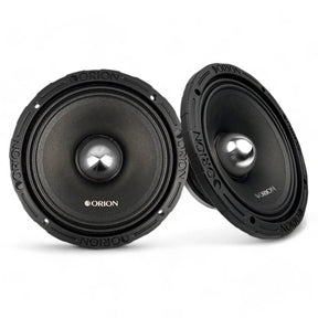 Orion HCCA854NHP 8" 650W RMS High Efficiency Midrange Speakers 4-Ohm (Pair) Orion