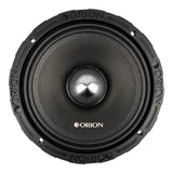 Orion HCCA854NHP 8" 650W RMS High Efficiency Midrange Speakers 4-Ohm (Pair) Orion