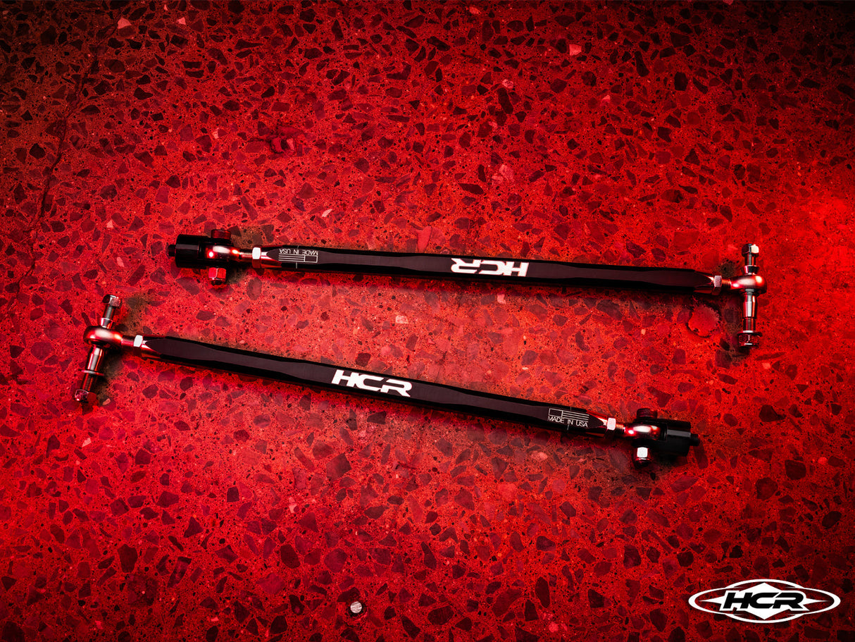 HCR Racing Mid-Travel Tie Rod Kit for the Polaris Xpedition HCR Racing