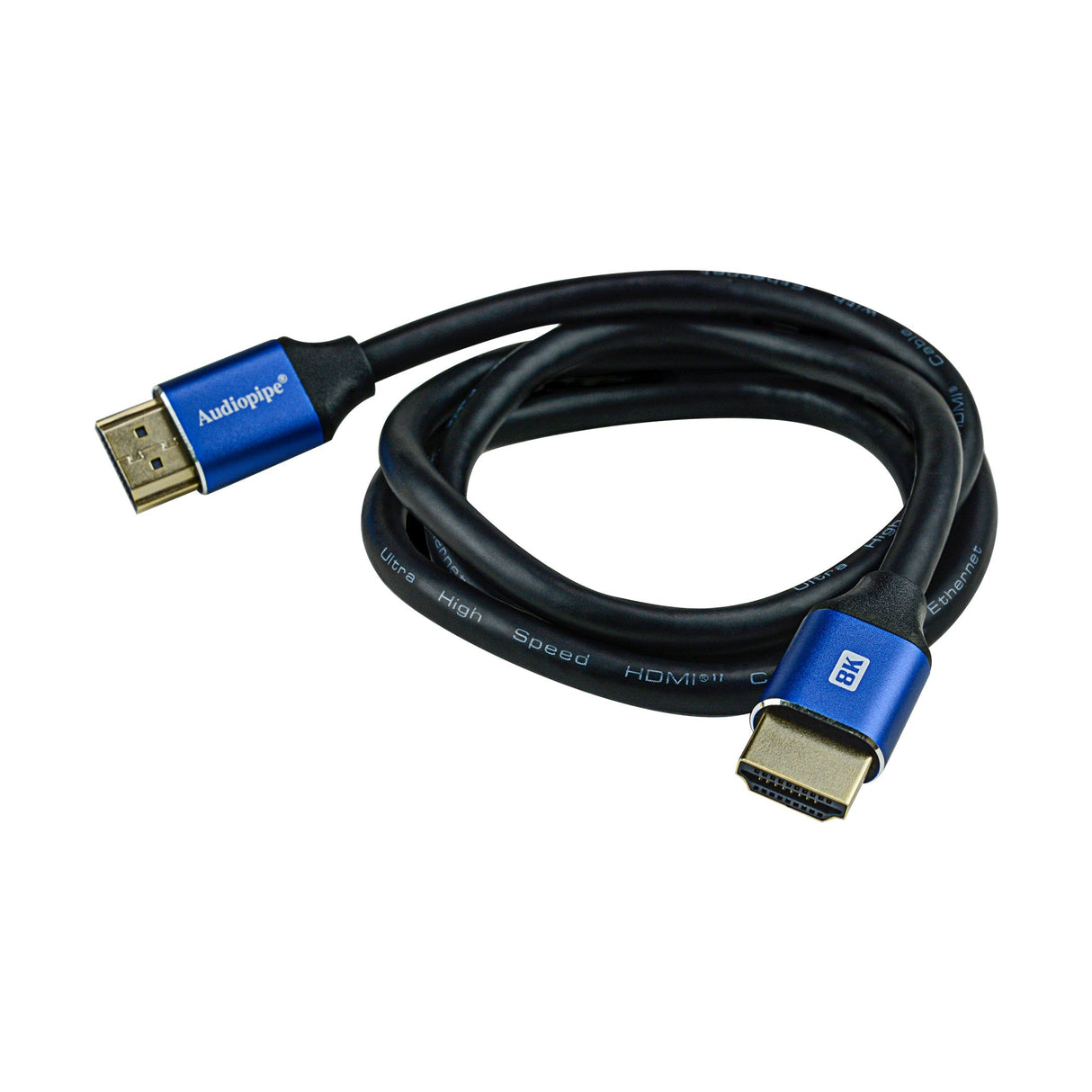 3FT 8K High Speed with Ethernet HDMI Cable (HD-3D21R3-8K) Audiopipe