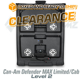 2016-2025 Can-Am Defender MAX Limited/Cab LEVEL 2 Stereo Top (4-Door, HD7-HD10) Can-Am