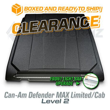 2016-2025 Can-Am Defender MAX Limited/Cab LEVEL 2 Stereo Tops (4-Door, HD7-HD10)