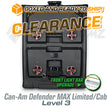 2016-2025 Can-Am Defender MAX Limited/Cab LEVEL 3 Stereo Top (4-Door, HD7-HD10) with Light Bar Can-Am