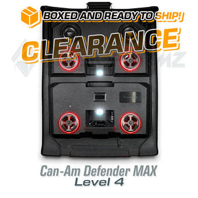 2016+ Can-Am Defender MAX LEVEL 4 Stereo Top (4-Door, HD7-HD10) Can-Am