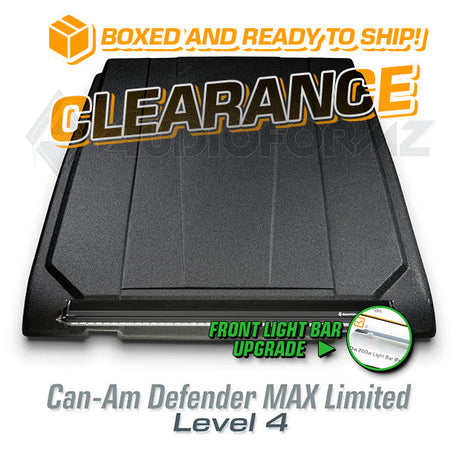 2016-2025 Can-Am Defender MAX Limited/Cab LEVEL 4 Stereo Tops (4-Door, HD7-HD10)
