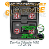 2016+ Can-Am Defender MAX LEVEL 5 Stereo Top Ported with Light Bar (4-Door, HD7-HD10)