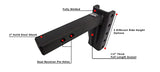 Heavy Duty 4” Drop/Rise Hitch 2" Box Steel Shank