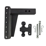 Bulletproof Heavy Duty 8” Drop/Rise Hitch 2" Box Steel Shank