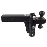 Bulletproof Heavy Duty 4” Drop/Rise Trailer Hitch 2.5" Box Steel Shank