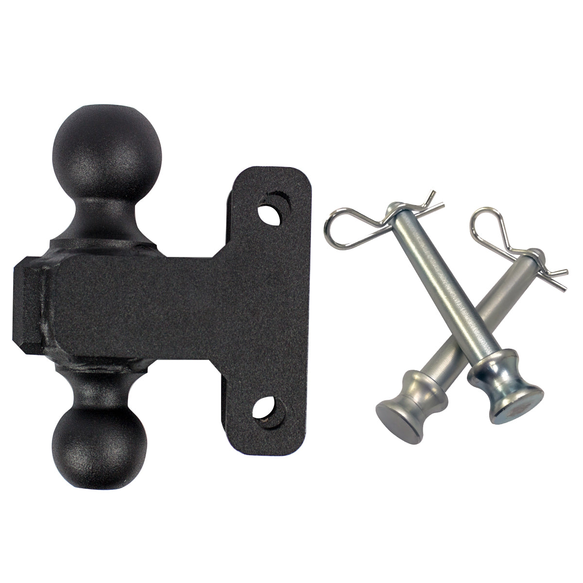 Bulletproof Heavy Duty 8” Drop/Rise Trailer Hitch 2.5 Box Steel Shank