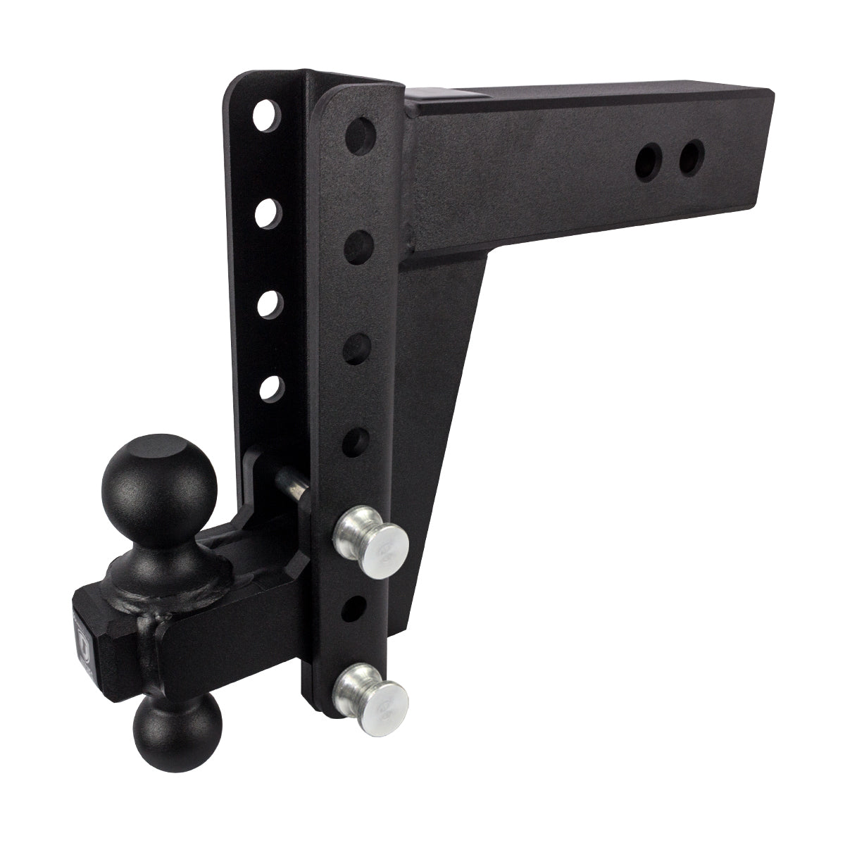 Bulletproof Heavy Duty 8” Drop/Rise Trailer Hitch 3" Box Steel Shank